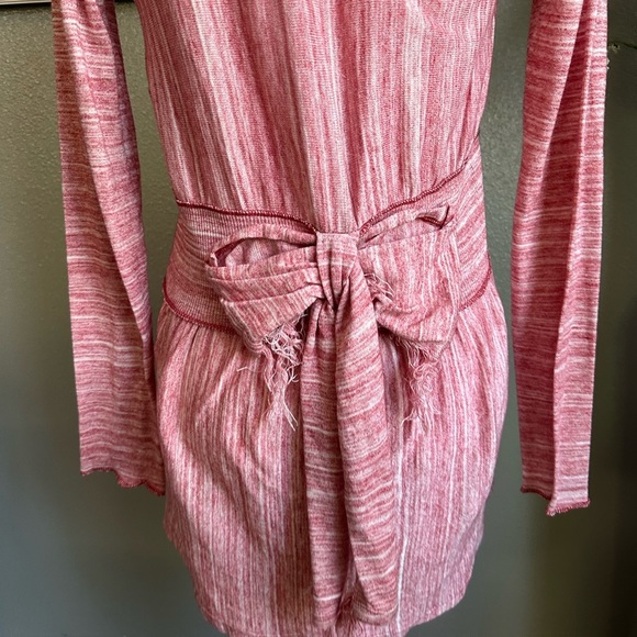 Free People Take a Bow Fringe cardigan Size S/P - Picture 16 of 16